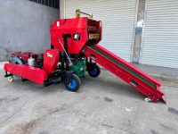 Enrouleur et Emballeur de Balles Rondes Hydraulique pour Mini-Tracteur, Équipement 15-22 CV, Moteur Silencieux, Automatique, Haute Efficacité pour l'Alimentation des Fermes