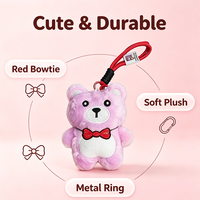 Gantungan Tas Mini Boneka Lucu, Aksesoris Tas Kawaii untuk Tas Tangan, Dompet, Ransel, Kunci Mobil, Hadiah