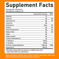 Gummies de créatine les plus vendues pour hommes et femmes : favorisent le métabolisme et renforcent les muscles grâce aux fibres alimentaires