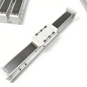 <span class=keywords><strong>Module</strong></span> de glissière linéaire à vis à billes intégré de haute précision, système de mouvement linéaire électrique à commande servo, robot à axe unique - Product Image 1