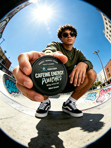 Extracto de Plantas Silvestres, Cafeína en Polvo Energético en Sobres de 80 mg con Guaran, Energía Natural, Menta, Energía Limpia, Sin Azúcar, Cero Calorías, OEM - Product Image 1