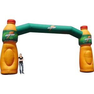 Arche de bouteille de bière gonflable personnalisée et attrayante, porte de bière gonflable pour l'Oktoberfest - Product Image 3