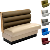 Ensemble de mobilier de café commercial en bois massif, table et chaises de restaurant, vente chaude, solution tout-en-un