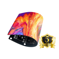 Écran LED Circulaire Flexible Canbest FL P2 2mm 29760x960mm (97.63ft x 3.14ft) pour Magasin en Chaîne et Mur Vidéo à Dubaï, Émirats Arabes Unis