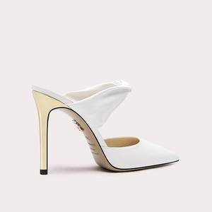 Décoration Mode Luxe Été Talons Aiguilles Blanc Talons Hauts Femmes Sandales Chaussures De Mariage pour Mariée Femmes Chaussures - Product Image 2