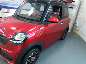 Индивидуальные солнечные панели мобильный скутер <span class=keywords><strong>Mini</strong></span> H6 низкая скорость 4 колеса Электрический мини-автомобиль automaticular закрытый Мобильный автомобиль EV - Product Image 2