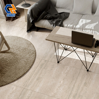 Carreaux de porcelaine pour intérieur de villa - Surface brillante moderne, antibactérienne, antidérapante, imitation pierre 9 mm, résistante aux acides, pour mur de salle de bain