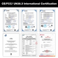 Station d'alimentation solaire portable LiFePO4 certifiée UKCA EMC UN38.3, 200W-2500W, avec chargeur de voiture et onde sinusoïdale pure