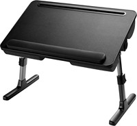 Support de bureau pour ordinateur portable Great Roc OEM/ODM avec fente longue, support de bureau pour ordinateur portable réglable avec panneau en PU pour ordinateurs portables de 17 pouces