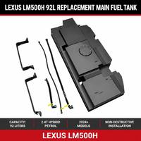 Tangki Bahan Bakar Tambahan 92L dengan Pompa untuk Lexus LM500h 2024 2025 2026 2.4T HEV Hybrid MPV Long Range Sub Tank Upgrade Executive