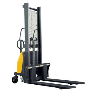 कारखाने सीधे बिक्री अर्ध इलेक्ट्रिक स्टेकर ट्रक इलेक्ट्रिक हाई लिफ्टर सेमी इलेक्ट्रिक स्टेकर पैलेट स्टेकर - Product Image 2