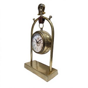 Reloj elegante de tendencia para oficina y dormitorio, mesa de escritorio, reloj despertador de aluminio fundido, reloj moderno de calidad impresionante, la mejor venta - Product Image 1