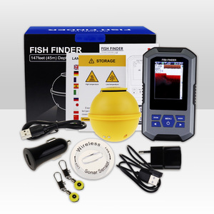 เครื่องหาปลาไร้สาย DANOPLUS FFW-335 รุ่นขายดีที่สุด เป็นมิตรกับสิ่งแวดล้อม ความถี่ 125 กิโลเฮิรตซ์ ระยะตรวจจับ 45 เมตร (147 ฟุต) ระยะใช้งาน 200 เมตร พร้อมไฟ LED - Product Image 3