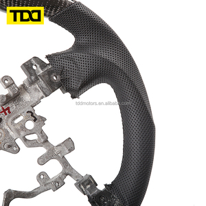 พวงมาลัยคาร์บอนไฟเบอร์แท้ TDD สำหรับ Toyota Corolla Fortuner Wish Altis Fj Land Cruiser Lc200 Lc300 Vitz - Product Image 4