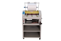 SMFM390C 370mm film machine à plastifier chauffage à l'huile rouleau chaud machine à plastifier petit plastifieur