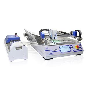 Machine de placement de composants SMT de bureau ZB3245T, machine de montage de composants <span class=keywords><strong>SMD</strong></span> à 2 têtes, haute précision, pour assemblage de circuits imprimés LED, machine de montage en surface SMT, machine de montage de puces - Product Image 1