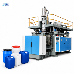 Machine de moulage par soufflage de plastique <span class=keywords><strong>50</strong></span> <span class=keywords><strong>litres</strong></span>, prix direct usine, pour la production de fûts de 50L et de fûts chimiques à ouverture supérieure - Product Image 1