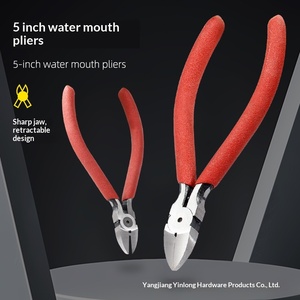 Industrial water pliers partial mouth high hardness wholesale manufacturers electronic pointed nose pliers model DIY special 5 - Product Image 1