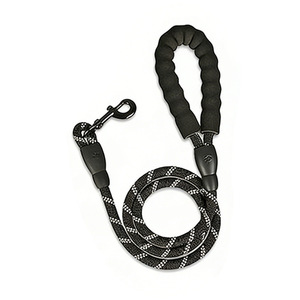 Laisse réfléchissante en nylon pour chiens de petite et moyenne taille, longueur extensible de 2M à 3M, corde de promenade pour animaux de compagnie de couleur unie - Product Image 4