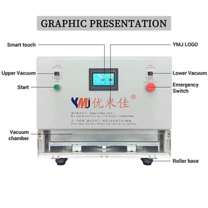 Máquina laminadora de, bomba de vacío de 4L, pegamento OCA Lcd de 13 "para iPhone, Samsung, <span class=keywords><strong>iPad</strong></span>, tableta, vidrio roto, reacondicionamiento de un molde Base - Product Image 5