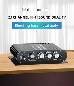 เครื่องขยายเสียง 2.1CH ประสิทธิภาพสูง พร้อมบลูทูธและ RCA - เหมาะสำหรับโฮมเธียเตอร์ ฟังเพลง ให้เสียงที่คมชัดและสมบูรณ์แบบ - Product Image 3