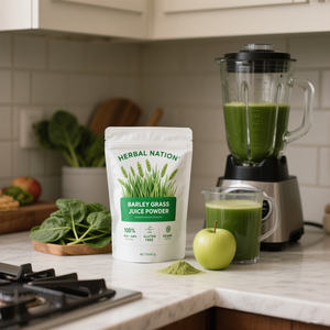 Pochette debout écologique personnalisée sac d'emballage en aluminium mat Doypack pochette refermable à fermeture éclair pour poudre alimentaire - Product Image 6