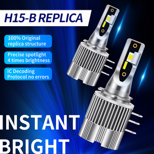 Accessori all'ingrosso H15 faretto Led per VW <span class=keywords><strong>scirocco</strong></span> canbus <span class=keywords><strong>GOLF</strong></span> 6 GOLF7 Gti MK6 MK7 <span class=keywords><strong>Volkswagen</strong></span> Pointer - Product Image 5