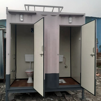 XH Wellcamp salle de bain mobile avec articles sanitaires complets conteneur de toilette portable de luxe