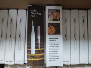 Herramienta de limpieza de auriculares Bluetooth para Airpods <span class=keywords><strong>Pro</strong></span> Durable Earbuds Case Cleaner Kit Clean Brush Pen para <span class=keywords><strong>Xiaomi</strong></span> - Product Image 5