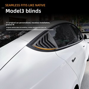 <span class=keywords><strong>Pare</strong></span>-<span class=keywords><strong>soleil</strong></span> sur mesure pour vitres arrière <span class=keywords><strong>Tesla</strong></span> <span class=keywords><strong>Model</strong></span> <span class=keywords><strong>3</strong></span> 2017-2025 – Protection UV et intimité – Accessoires extérieurs pour voiture - Product Image 2