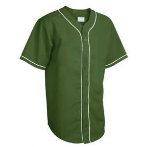 Custom blank baseball jersey <b>short</b> <b>sleeve</b> <b>button</b> <b>up</b> lightweight breathable sports <b>shirt</b> for team wear men women - Product Image 5
