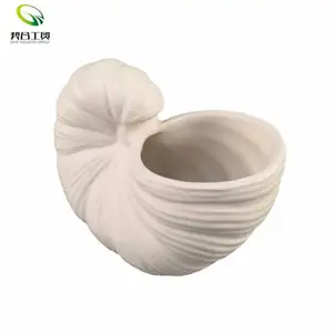 Vỏ nồi Nautilus Bình gốm Bắc Âu trang trí nội thất sứ trồng hoa Bộ đồ ăn thủ công mỹ nghệ Nồi Quà tặng đám cưới trang trí nhà