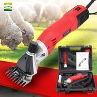 Tondeuse électrique pour moutons ST009 500W, machine à tondre la laine, vitesse réglable, 110V 220V 50 60Hz 0-2800 tr/min, outil pour l'élevage