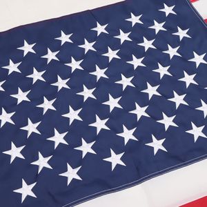 210D Nylon 210D Oxford Nylon Cờ Mỹ 3x5 4x6 5x8 6x10 8x12 10x15 ft ngoài trời nhiệm vụ nặng nề cờ thêu cờ mỹ - Product Image 4