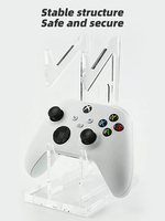 Support de Contrôleur Double DATA FROG, Support de Bureau Universel pour PS5/PS4/PS3 et pour Manette de Jeu Xbox One/Series X, Accessoire de Joystick