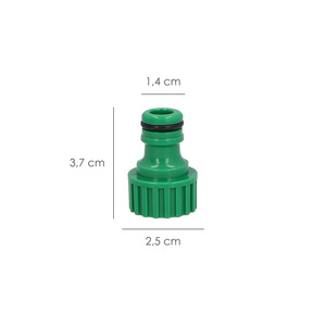 อะแดปเตอร์ท่อพลาสติก 1/2 นิ้ว แบบตัวเมีย บรรจุภัณฑ์แบบแผง - Product Image 2