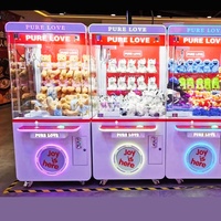 Machine à griffes blanche d'extérieur personnalisée et sur mesure, à monnayeur, pour jeux de divertissement, la moins chère