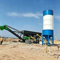 Silo à ciment vertical de 100 tonnes |   Réservoir de stockage de poudre boulonné avec convoyeur à vis pour centrale à béton