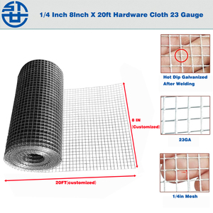 2025 Chất lượng cao 12mm hàn dây lưới nhúng nóng mạ kẽm gà hàng rào Bảng điều khiển động vật - Product Image 3
