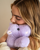 Peluche chauffante pour micro-ondes Taro l'hippopotame