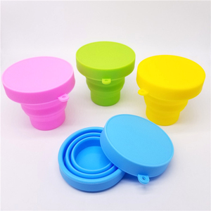 Vente flash - Tasse de poche pliable en silicone de qualité alimentaire réutilisable - Product Image 4