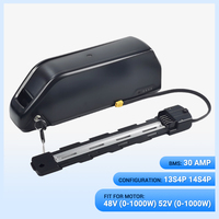 Batería de Repuesto para Bicicleta Eléctrica Polly DP-5 21700, 36V/48V/52V 15Ah/20Ah/25Ah, Batería de Litio para Tubo Inferior, 30A BMS 1000W