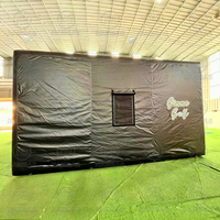 Tente gonflable portative de simulateur de golf pour le loyer d'événement de club de golf