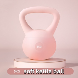 Kettlebell in PVC Morbido Colorato Riempito di Sabbia 4kg 5kg 6kg Attrezzatura per Allenamento di Forza e Bodybuilding Femminile - Product Image 2