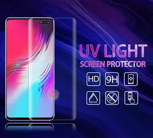 Vidrio templado UV para Samsung Galaxy S22 S21 S20 <span class=keywords><strong>Ultra</strong></span> S23 Protector de pantalla S10 S8 S9 <span class=keywords><strong>Note</strong></span> 20 10 9 8 Plus S10E <span class=keywords><strong>S</strong></span> 21 <span class=keywords><strong>22</strong></span> 5G Film - Product Image 2