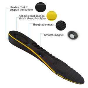 Solette Rialzanti in EVA <span class=keywords><strong>con</strong></span> Massaggio Magnetico, Inserti Invisibili <span class=keywords><strong>per</strong></span> <span class=keywords><strong>Scarpe</strong></span>, Supporto <span class=keywords><strong>per</strong></span> Arco Plantare, Assorbimento degli Urti, Unisex - Product Image 3