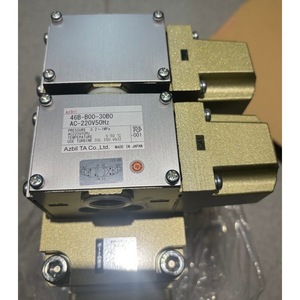 Vanne directionnelle à solénoïde Azbil 46B-B00-30B0 AC220V 4 voies 3 positions Fabriquée au Japon - Product Image 1