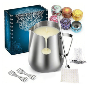 Boîte de présentation haut de gamme pour bougies brillantes avec logo personnalisé, pour le remplissage de cire d'aromathérapie, programme d'évaluation et de présentation au détail - Product Image 1