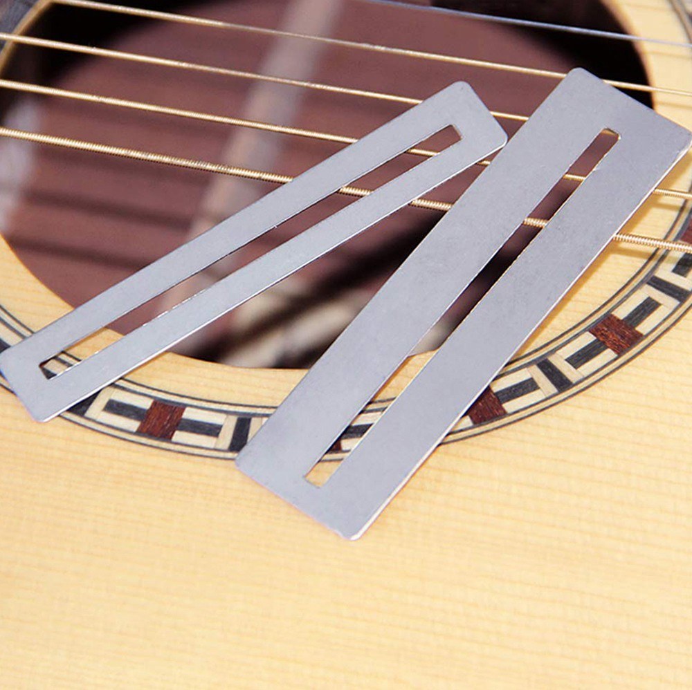 Guitare 4/4 Kit Outils Luthier Guitare 4 Pièces - Règle Nivellement Frettes Et Jauge Cordes Outils Réglage Manche
