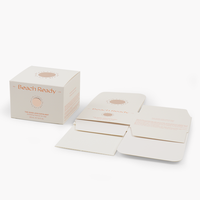 Crème blanchissante en emballage personnalisé en carton pliable biodégradable à partir de matériaux recyclés, boîte rigide, impression sur mesure, taille personnalisée